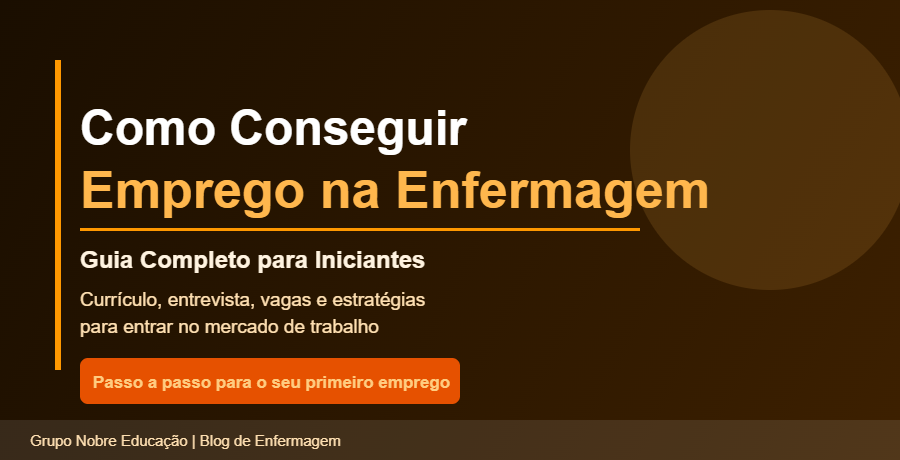 Como Conseguir Emprego na Enfermagem: Guia Completo para Iniciantes