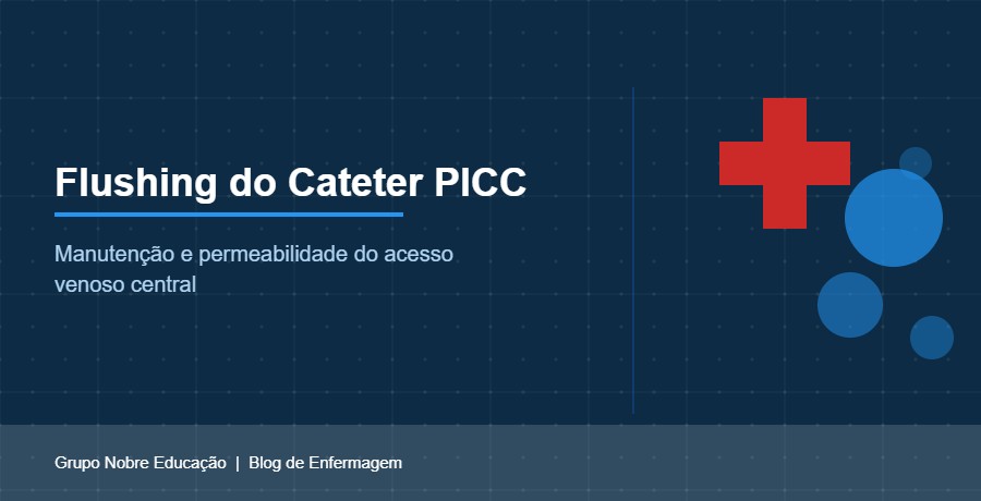 Flushing do Cateter PICC: Técnica, Frequência e Recomendações